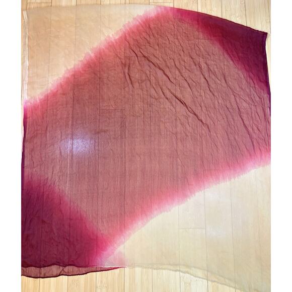 Women's Sz Lrg Indian Kurtas Set Lot Of 2 Tunic/Dress & Scarf Great Condition - Picture 8 of 8